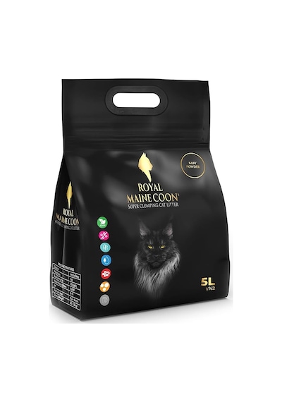 Süper Emiş Gücüne Sahip Bebek Pudrası Kokulu Perlit Kedi Kumu 5 Litre