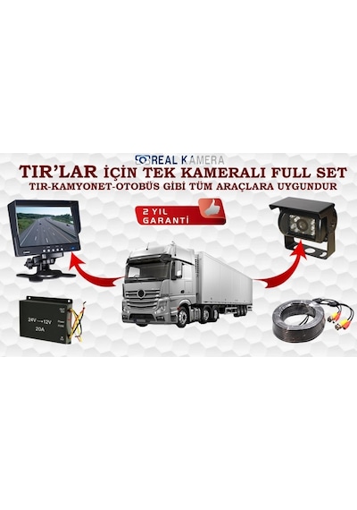 Tır Kamera Seti 1 Kameralı