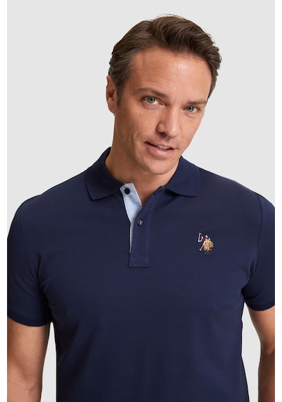 U.s. Polo Assn. Erkek Lacivert Tişört Basic 50324937-vr033
