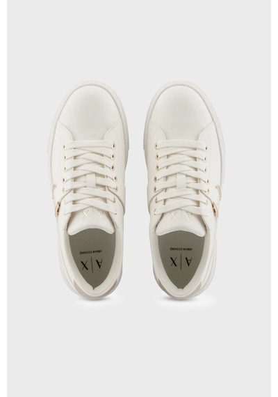 Armani Exchange Bayan Ayakkabı Xw002224 Af21429 Mz128 Ekru-gold Ekru-gold