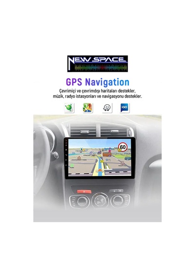 Citroen C4 Android 2gb Ram 32gb Rom Navigasyon Carplay Multimedya