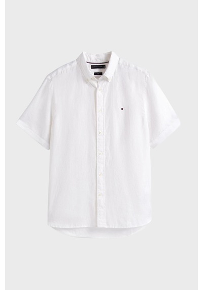 Tommy Hilfiger % 100 Keten Regular Fit Kısa Kollu Gömlek Erkek Gömlek Mw0mw41531 Ybr Beyaz Tommy Hilfiger % 100 Keten Regular Fit Kısa Kollu Gömlek Erkek Gömlek Mw0mw41531 Ybr Beyaz