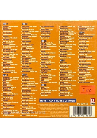 Plak Değildir Cd Dir Cd Greatest Hits Of The 70's 8 Cd Box Set