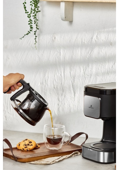 Karaca Coffee Brew 2 in 1 Aroma Özellikli Filtre Kahve ve Çay Demleme Makinesi