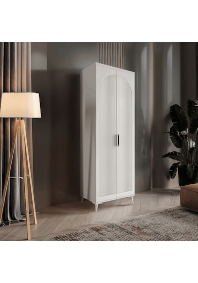 Guneystore Oslo 2 Kapaklı Komple Mdf Gardırop