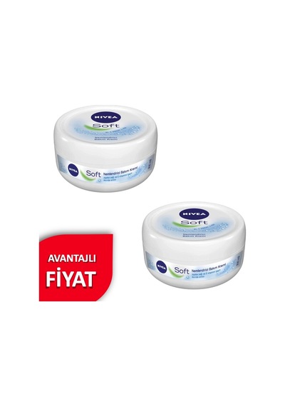 Nivea Soft Nemlendirici Bakım Kremi 300 Ml - 2adet