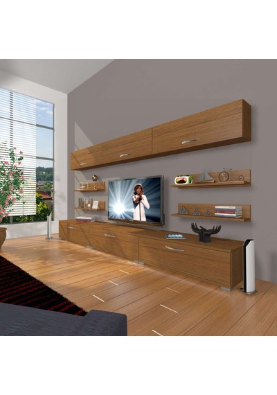 Decoraktiv Eko 8y Slm Tv Ünitesi Tv Sehpası Ceviz