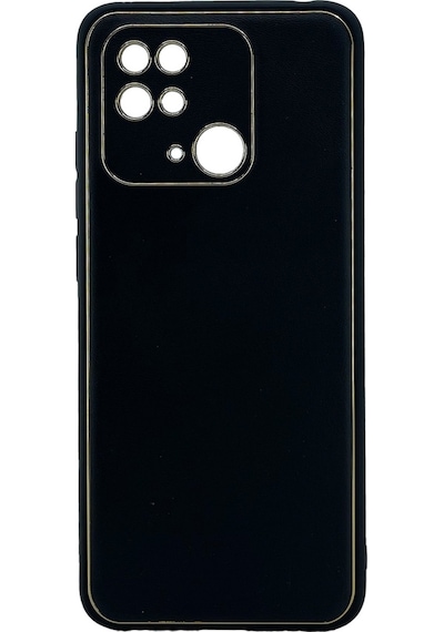 Nettech Xiaomi Redmi 9c Uyumlu Coco Leather Seri Arka Koruma