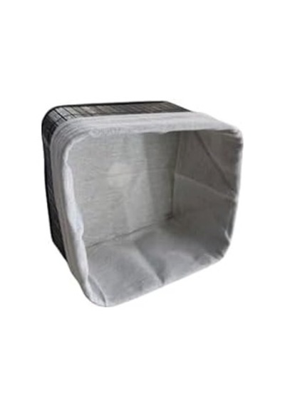 Bambu Çok Amaçlı Saklama Kutusu Düzenleyici Kare Organizer, Dekoratif Bambu Düzenleyici Siyah 20x20x13cm