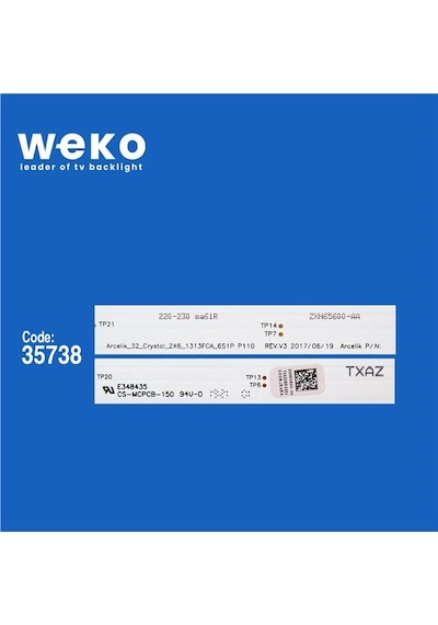 Beko B32l 6760 5b 32'' İnç 2 Adet Tv Led Bar Tvnizin İçindeki Led Barla Aynısı Olduğunu Görmeden Almayınız. Led Bar Ürünlerinde Paket Açıldığında İade Kabul Edilmemektedir.
