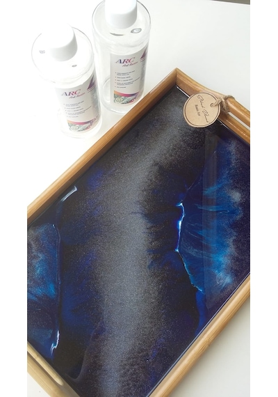 Art Resin-Ultra Şeffaf Yoğun Kıvamli Epoksi Reçine-1 KG Kit