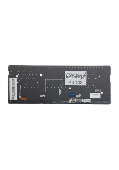 Asus Uyumlu Zenbook 13 UX331, UX331F Klavye Işıklı (Siyah TR) (Pars Power) Siyah - Işıklı 236804