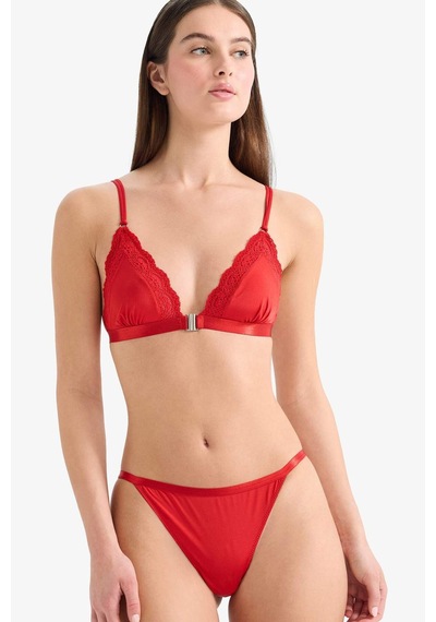 Defacto Saten Brazilian Külot Fall İn Love G1140ax25wnrd79 Kırmızı-rd79