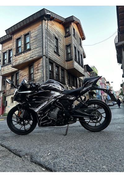Cfmoto 250sr Sticker Line Brush Air Brush Tasarım Motosiklet Sticker Etiket Kaplama