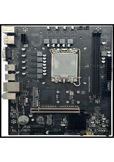 Arktek Alpha Force, Ak-b760m Eg, 2xddr5, 2x M.2, D-sub, Hdmı, Dp, 12-13.14.nesil, Lga1700 Soket, Ana