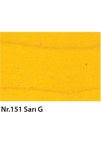 Suda Çözülen Oksit Toz Ahşap Boyasıclou Oksit Toz Boya Nr:151 Sarı G 5gr-5164