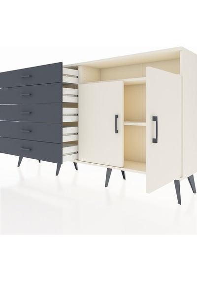 Arges Konsol 2 Raflı 5 Çekmeceli 2 Kapaklı 176x30x99 Aytaşı-aytaş Aytaşı-aytaşı/antrasit Arges Konsol 2 Raflı 5 Çekmeceli 2 Kapaklı 176x30x99 Aytaşı-aytaş Aytaşı-aytaşı/antrasit