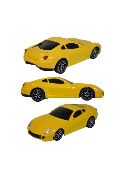 Ctoys Sports Car 27 Mhz Full Fonksiyon Uzaktan Kumandalı Chevrolet Corvette Sarı Ce 07