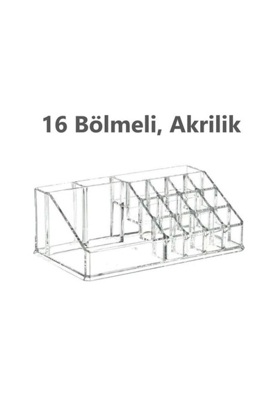 Boxup 16 Bölmeli Makyaj Organizeri Akrilik Diğer