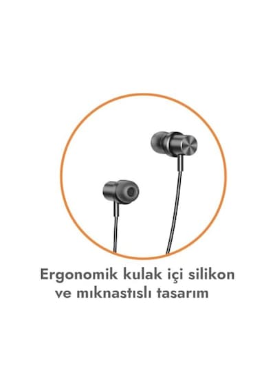 450 Saat Boyundan Askılı Bluetooth Kulaklık Ultra Uzun Pil - Enc Çift Mikrofon