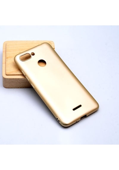 Redmi 6 Kılıf Esnek Premier Silikon Kapak Gold