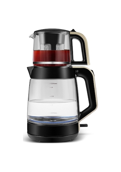 Karaca Glass Tea Xl 2 In 1 Cam Su Isıtıcı & Çay Makinesi