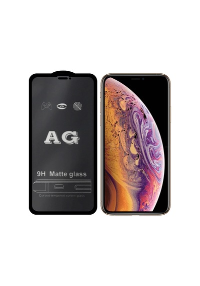 Ally İphone 11 Pro 5.8inç Full Glue Matte Tempered Cam Ekran Koruyucu İphone Xs / X /- 5775