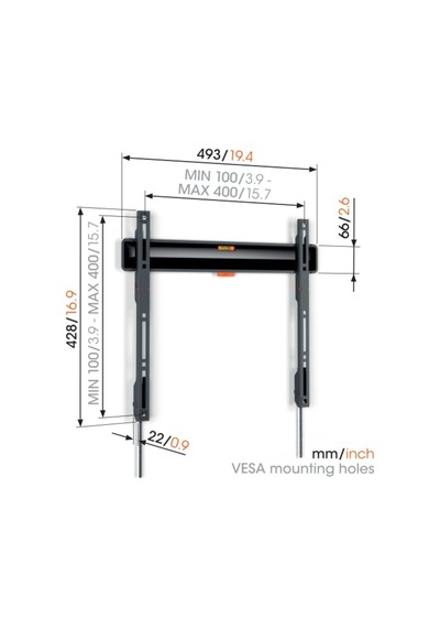 Tvm 3405 Fixed 32-77 Askı Aparatı
