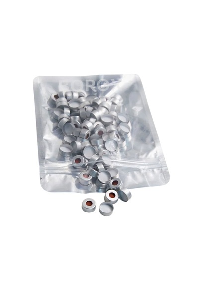 Borox Alüminyum Vial Crimp Kapağı Nd11 - Ptfe Septa - Kauçuk Yar