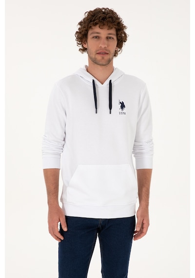 U.s. Polo Assn. Erkek Beyaz Sweatshirt 50307703-vr013 Beyaz