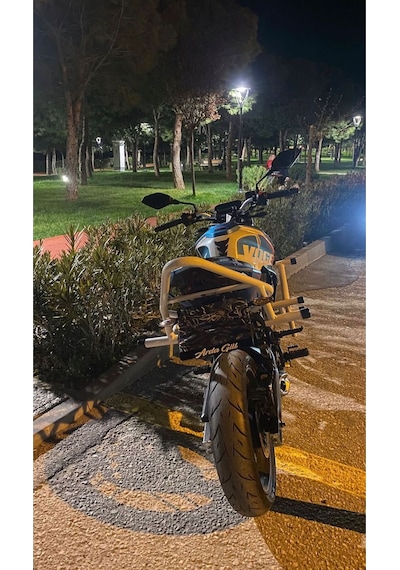Voge 125r Arka Koruma Demiri Beyaz