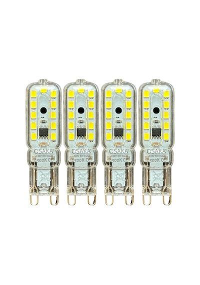 5w 6500k Beyaz Işık G9 Duylu Led Kapsül Ampul, 4 Adet Standart