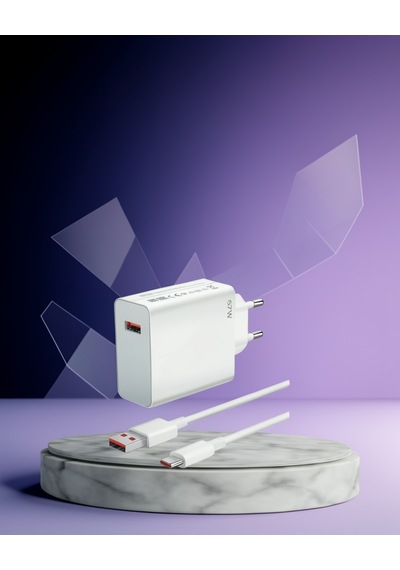 67 Watt Turbo Şarj Adaptörü Type-c Usb