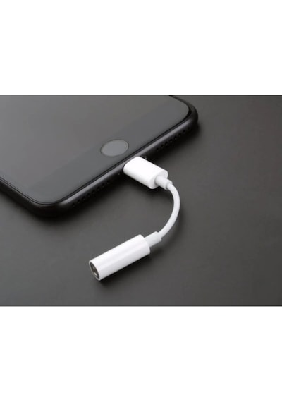 Lightning To 3.5mm Kulaklık Jack Adaptör Apple Uyumlu iPhone Ses Dönüştürücü Aux Çevirici Mt5040