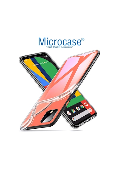 Google Pixel 4 Ince 0.2 Mm Soft Silikon Kilif + Cam(Seç) 434428473