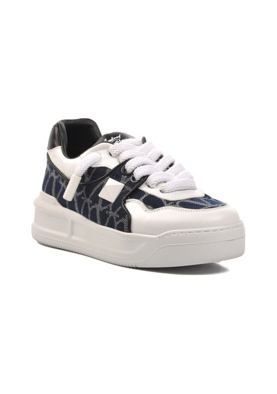 Lacivert-beyaz Erkek Sneaker Premium 1306 M Lacivert-beyaz Beyaz - Lacivert