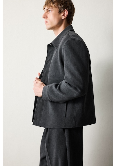 Defacto Regular Fıt Polo Yaka Astarlı Blazer Ceket G6393ax26augr309 Gri-gr309 Defacto Regular Fıt Polo Yaka Astarlı Blazer Ceket G6393ax26augr309 Gri-gr309