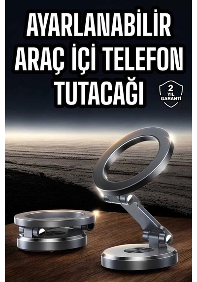 Araç İçi Telefon Tutacağı Manyetik Tasarım Ayarlanabilir 65411636