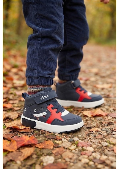 Vicco Pole Lacivert Anatomik Rahat Sneaker Işıklı Erkek Çocuk Bot 946.b26k.244