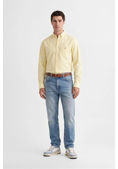 Gant Erkek Sarı Regular Fit Logolu Gömlek-14692 Gant Erkek Sarı Regular Fit Logolu Gömlek-14692