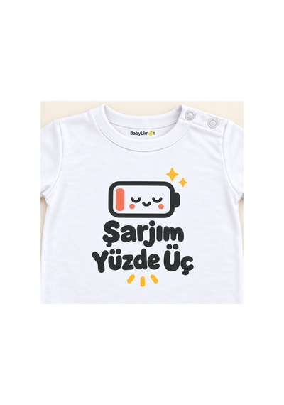 Babylimon Şarjım Yüzde Üç Baskılı Beyaz Kısa Kollu Çıtçıtlı Bebek Zıbını Beyaz - Şarjım Yüzde Üç - 928161937 Beyaz - Şarjım Yüzde Üç Babylimon Şarjım Yüzde Üç Baskılı Beyaz Kısa Kollu Çıtçıtlı Bebek Zıbını Beyaz - Şarjım Yüzde Üç - 928161937 Beyaz - Şarjım Yüzde Üç