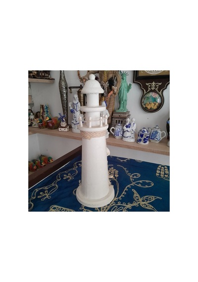 Ahşap Deniz Feneri Bej