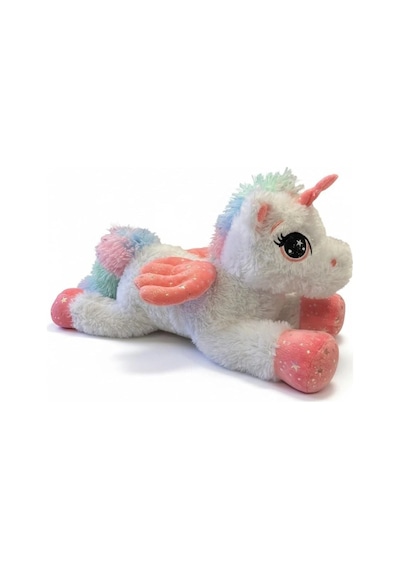 Pl50112 45 Cm Yatan Parlak Kanatlı Boyunlu At-hly Pembe