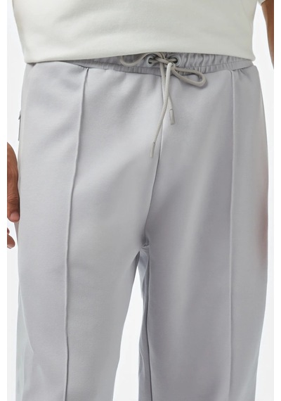 Lacoste Men's Regular Fit Pant Erkek Pamuklu Rahat Kesim Boru Paca Uzun Eşofman Altı Gri Gri