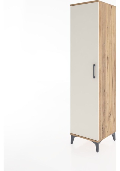 Hyperion Dolap 2 Raflı Tek Kapaklı Tek Askılı 44x44x182 Çam-a... Çam