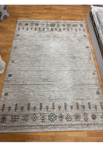 Merinos Halı Valeria Serisi 91003-060 Vintage Etnik Desenli Salon Oturma Odası Halısı Çok Renkli