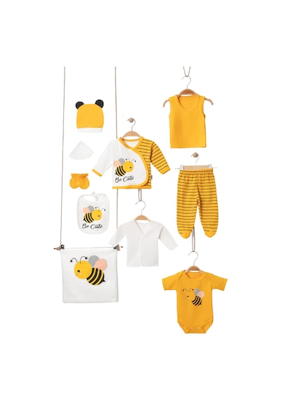 10 Lu Hastane Çıkışı Arılı Unisex 0-3 Aylık-431691430 - Sarı sarı