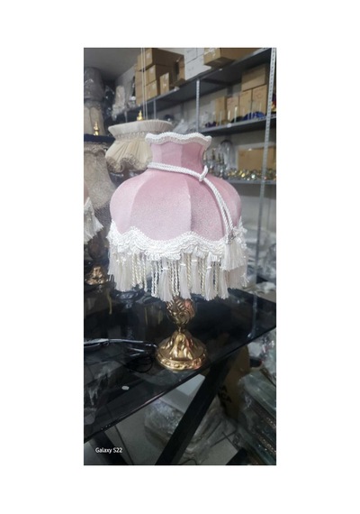 Klasik Abajur Bronz Ayak 51cm.