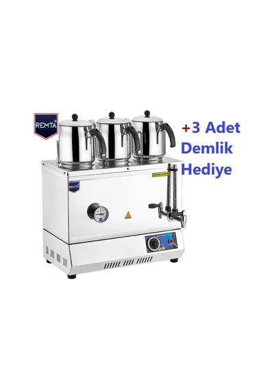 Remta 55 Model 3 Demlikli Elektrikli Çay Kazanı 33 Lt (Pleytsiz) (468498612)