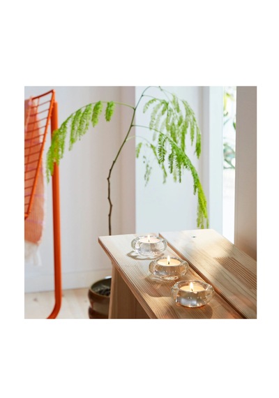 Ikea Bladfågel Tealight Mumluk, Pembe, 3 Cm Beyaz